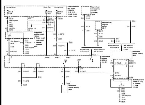 connector diagram 2003 f250 central junction box|central junction box ford truck.